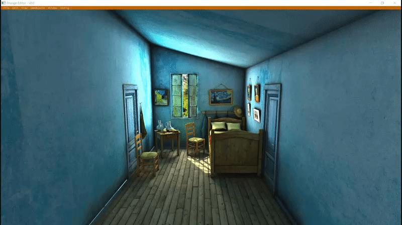 Figure 2: Van Gogh room